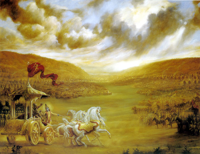 Arjuna zwischen den Fronten Arjuna zwischen den Fronten