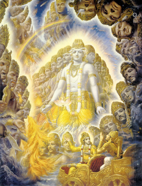 Krishnas kosmische Gestalt